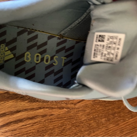 Adidas Light Blue BOOST Sneakers - Picture 5 of 8